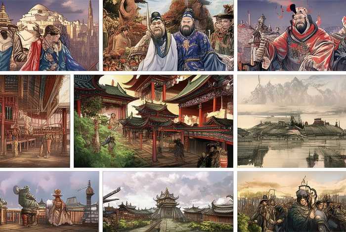 中国历史故事连环画全套12册、中国历史故事连环画全套12册图片