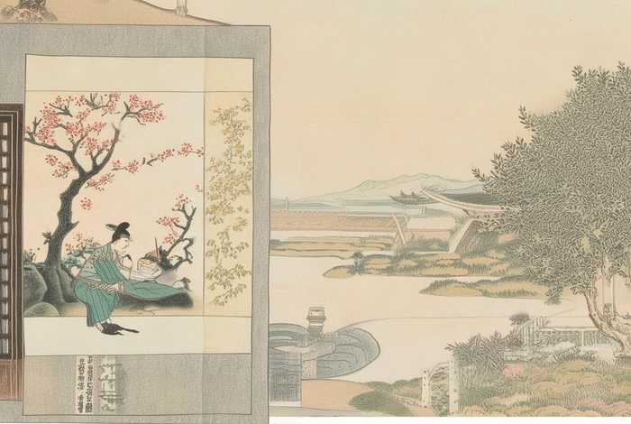 中国日记的故事；中国的《日记故事》早有插图,它是什么时期的作品？