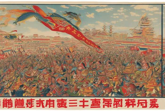 中国历史宣传海报，中国历史宣传海报图片