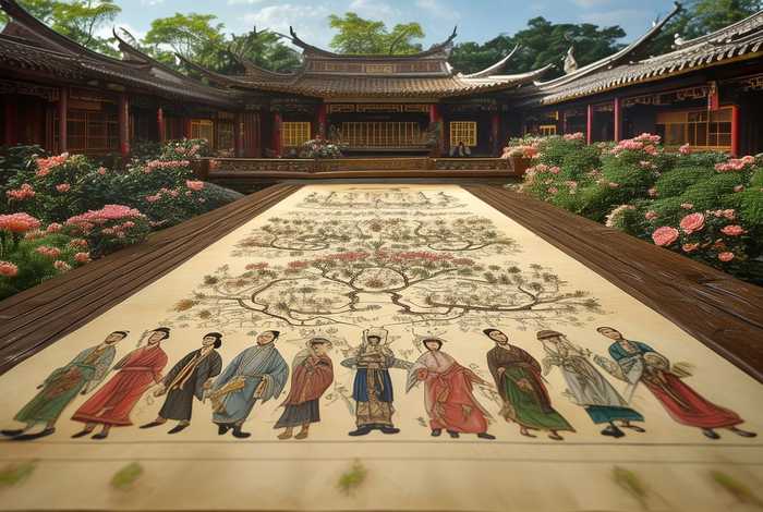 中国历史族谱、中国历史族谱图片