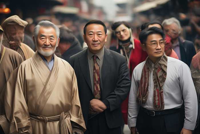中国商人经历了几代；中国商人分哪几种