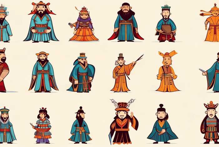 中国历史人物简笔画大全（中国历史人物简笔画大全图片）