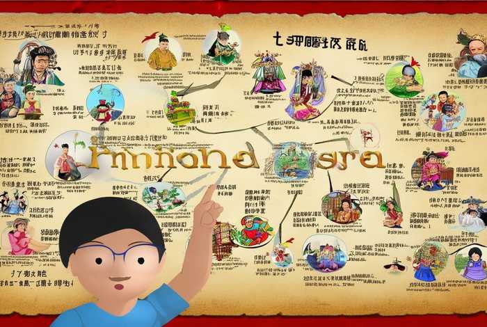 中国历史人物故事思维导图四年级（中国历史人物故事思维导图四年级简单）