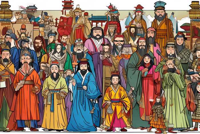 中国历史人物简笔画视频；中国历史人物简笔画视频大全
