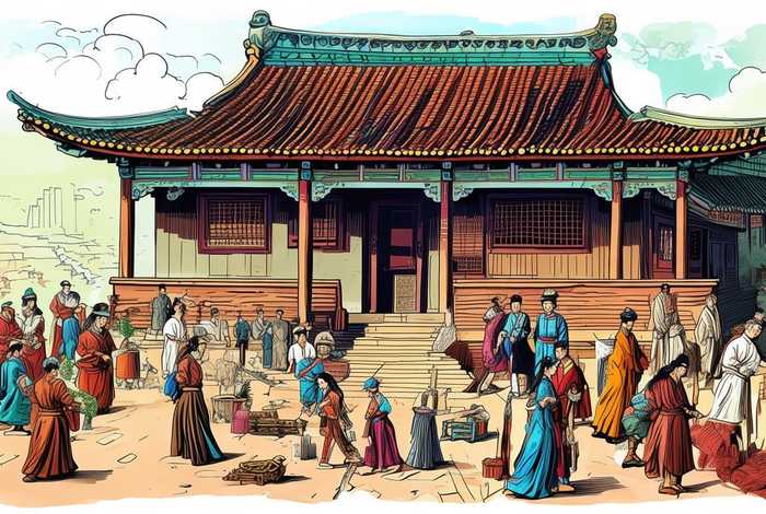 中国历史画手绘、中国历史绘画,手抄报