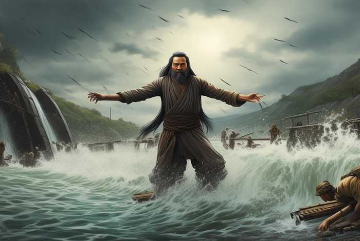 中国神话故事大禹治水三年级 中国神话故事大禹治水三年级上册
