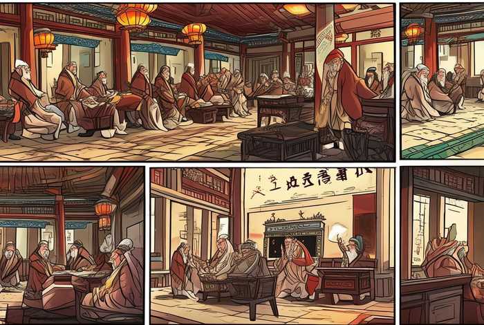 中国历史漫画小故事简短，中国历史漫画小故事简短一点