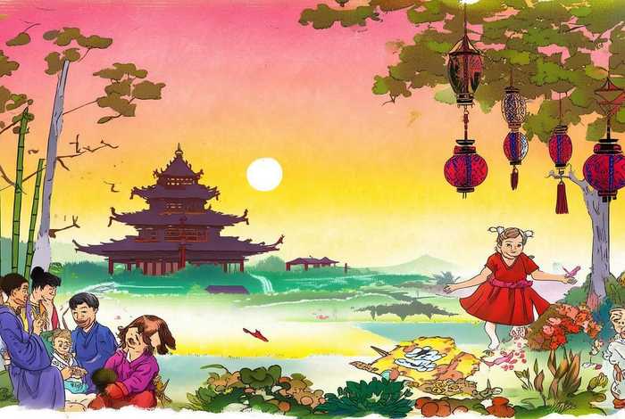 中国文化的英文绘本（中国传统文化的英文绘本）