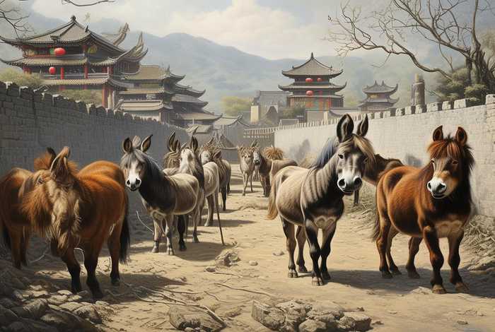 中国驴的历史，驴在中国的历史