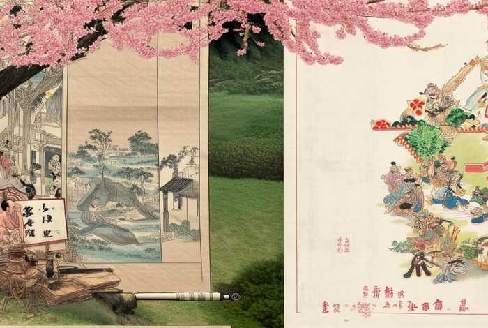 中国历史名画和故事的区别，中国历史名画和故事的区别在哪