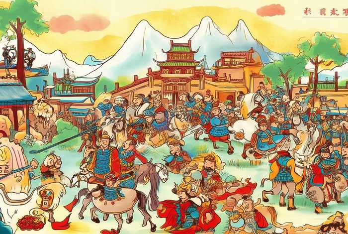 中国历史故事彩色插图简笔画,中国历史故事彩色插图简笔画图片 中国历史故事彩色插图简笔画,中国历史故事彩色插图简笔画图片