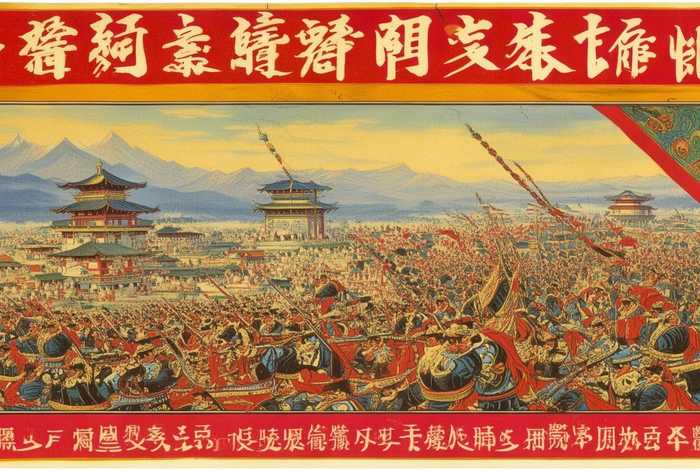 中国历史宣传海报，中国历史宣传海报图片
