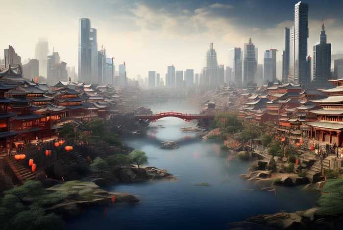 中国历史上古今对照图；中国历史采用古今对照