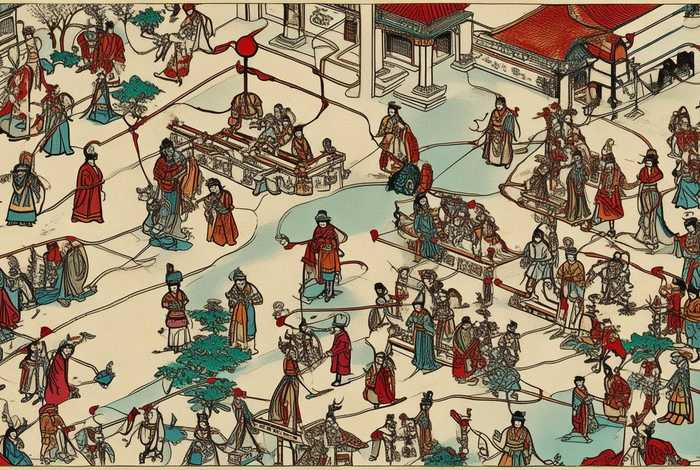 中国往事人物关系 - 中国往事人物关系图