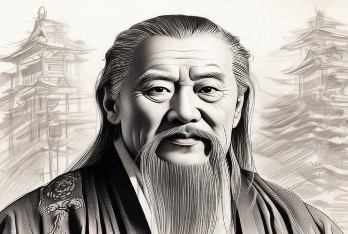 中国历史人物素描画（中国历史人物素描画图片）