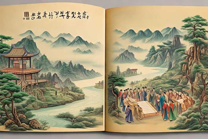 中国历史书籍精美插图 - 中国历史书籍精美插图图片