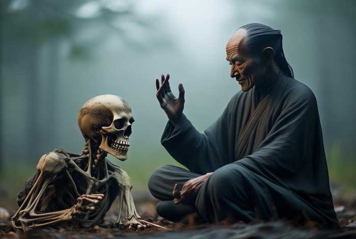 庄子与骷髅的故事 - 庄子与骷髅的故事寓意到底讲了一个什么道理