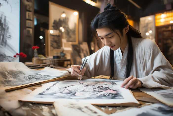 中国有名的画家小故事 中国有名的画家小故事作品