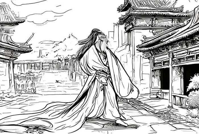 中国历史故事的插图简笔画；中国历史故事的插图简笔画图片