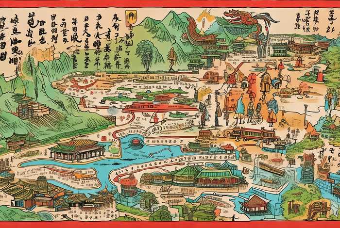 中国历史故事及情节思维导图；中国历史故事及情节思维导图手抄报