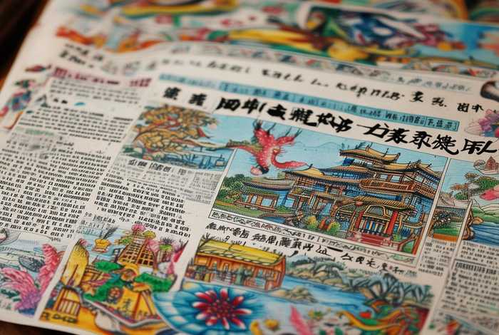 中国民间故事手读书小报 中国民间故事手读书小报无水印