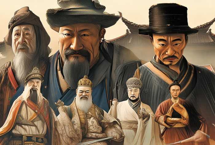 中国历史人物剪辑（中国历史人物剪辑图片）