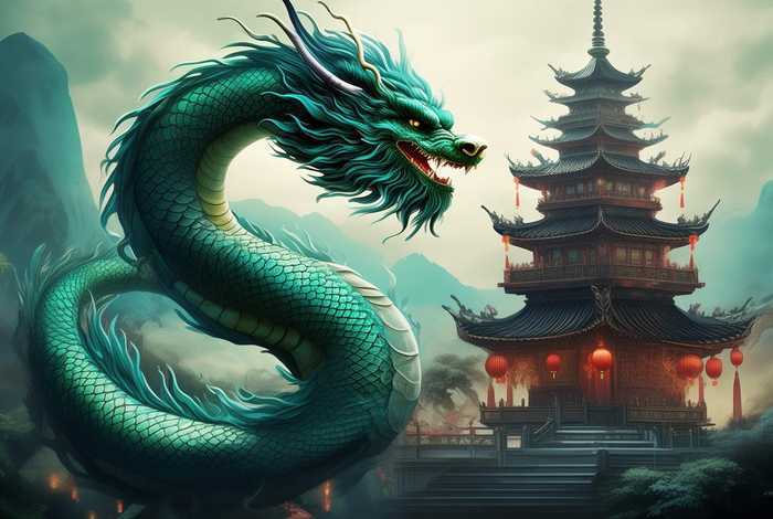 中国历史上龙的故事 中国历史中有许多关于龙的描述