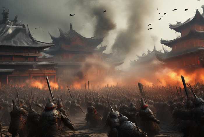中国历史皇帝混战 中国历史混战时期