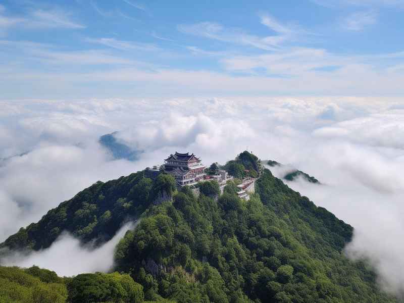 中国历史上因道教闻名于世的大山；中国道教最有名的山