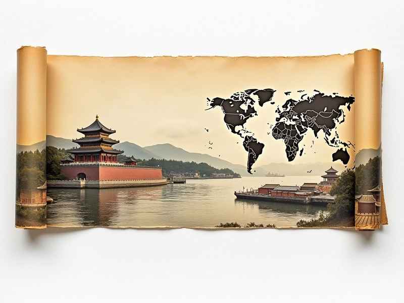 中国历史朝代图表长卷（中国历史朝代顺序表挂图）