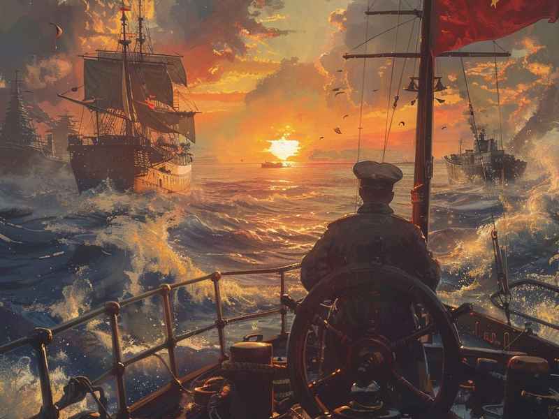 中国近代史历史故事、中国近代史历史故事绘画,搭配文字说明