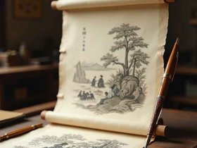 中国历史故事书画图片（中国历史故事书画图片高清）