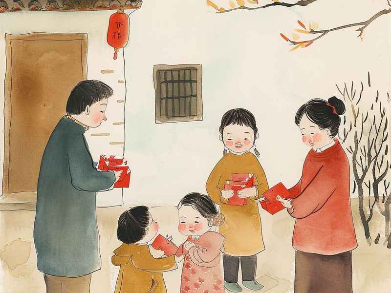 中国年的故事简笔画(中国故事简笔画大全) 中国年的故事简笔画(中国故事简笔画大全)