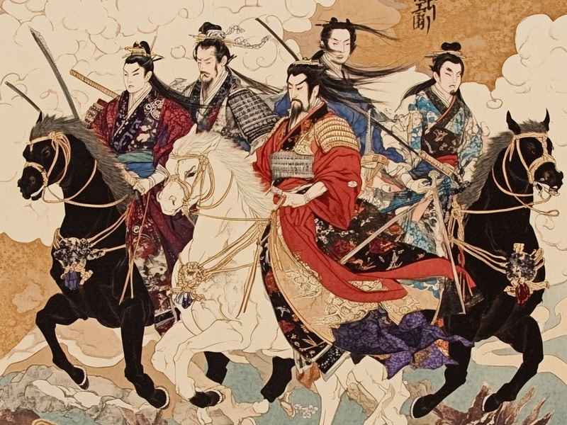 中国历史故事题材画（中国历史故事题材画画图片）