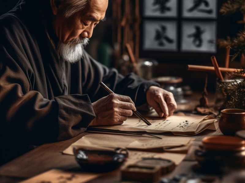 王羲之专注的故事，王羲之专注练书法的故事