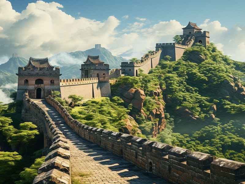 中国长城的故事和传说，中国长城的故事和传说英文
