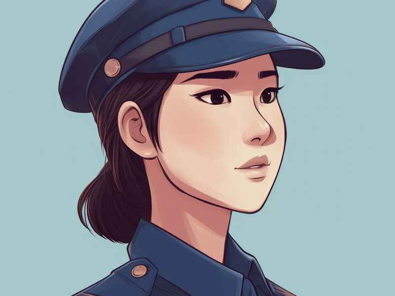 手绘长卷女兵回忆党史 回忆党史绘画