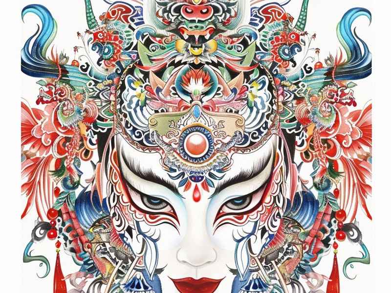 京剧虞姬绘画、京剧虞姬绘画图片大全