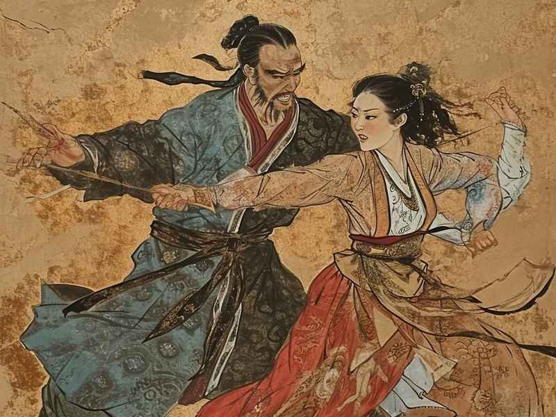 中国民间故事画简单又漂亮；中国民间故事画简单又漂亮手抄报