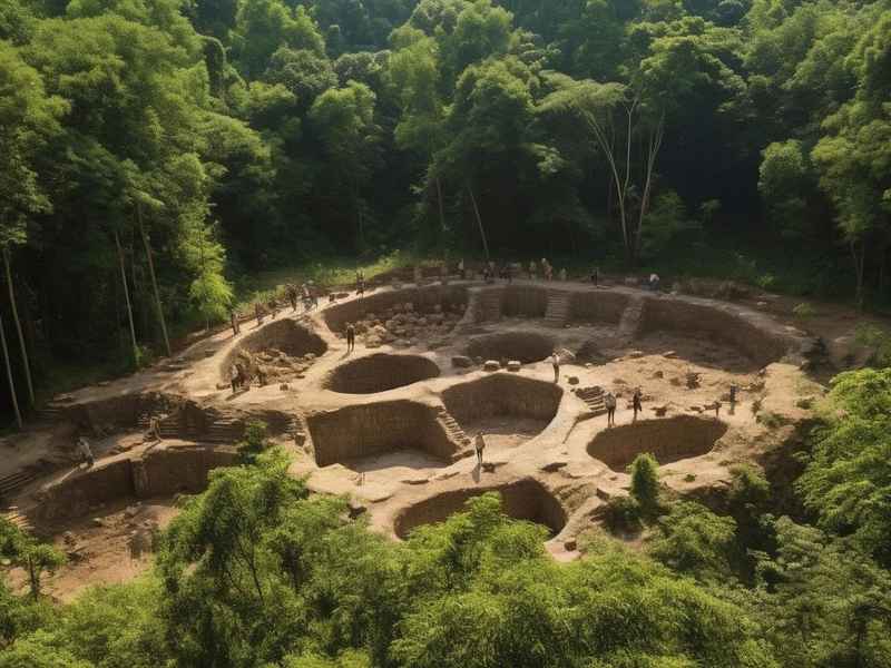 中国考古纪实（中国考古探秘纪实）
