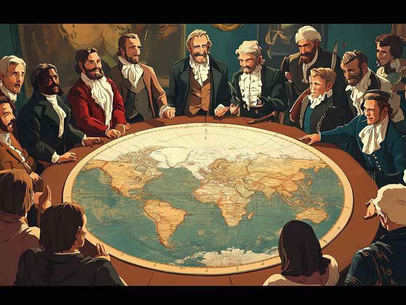 世界历史会议归纳；世界历史会议归纳图