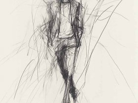 人物动态速写图片；人物动态速写图片简单