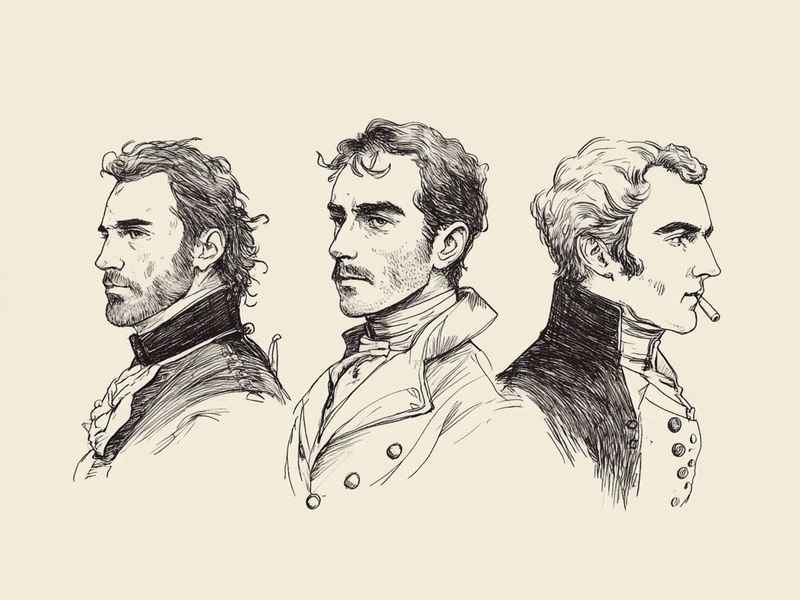 世界历史人物合照图片 世界历史人物合照图片简笔画