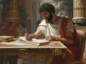 世界历史人物速写场景图；世界历史人物速写场景图片