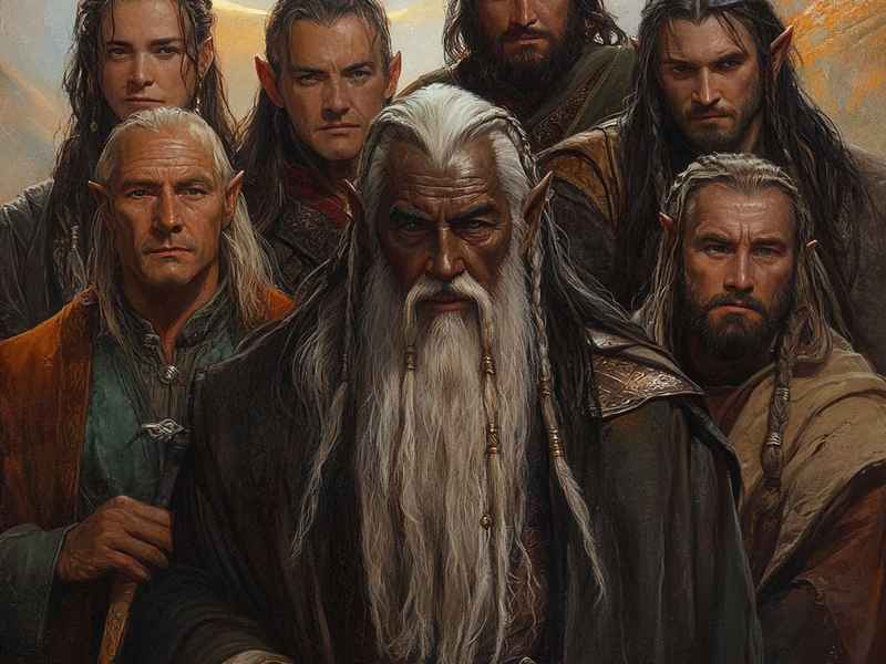 中土世界主要人物介绍，中土世界主要人物介绍图