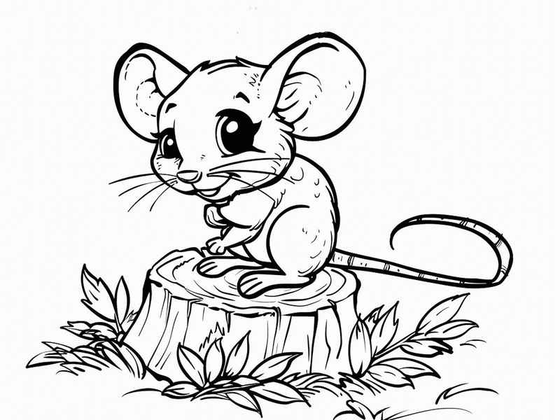 小老鼠插画配色解析；小老鼠插画配色解析大全