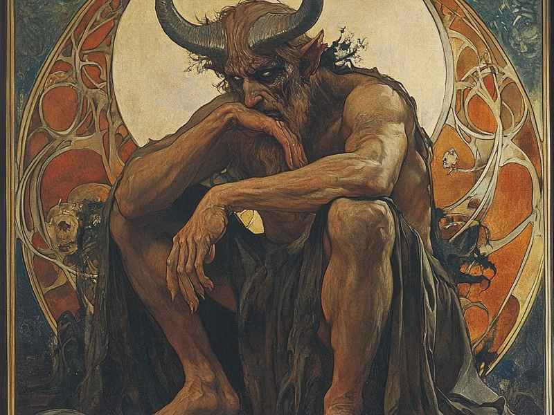 世界神话故事人物自画像（世界经典神话与传说故事人物简笔画）