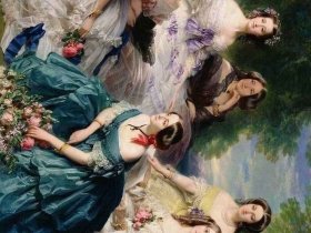 世界名画人物大全图片（世界名画人物大全图片欣赏）