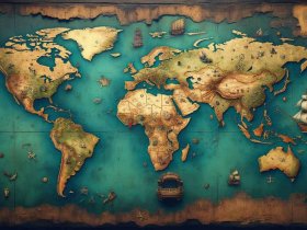 世界历史人物地图高清；世界历史人物地图高清图片