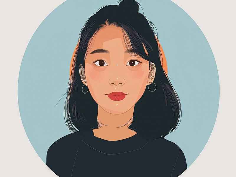 最近人物插画、人物插画头像